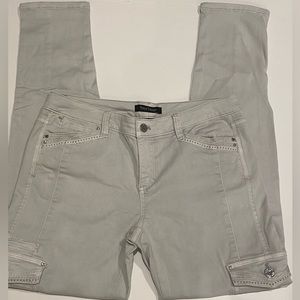 WHBM Pants, Silver Women's 4
